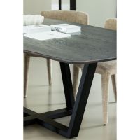 Tablo eettafel deens ovaal 220x100 cm - mystic brown