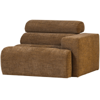 Novi 1-zits element arm rechts melange