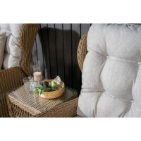 Svea Omar vouwbaar loungeset - naturel