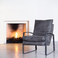 Fauteuil Lex - vintage leer