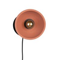 Zahra wandlamp - terracotta