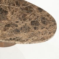 Bradley salontafel organisch marmer - bruin