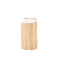 Don dressoir 165 cm - naturel/marmer