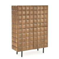 Felix wandkast hout - lichtbruin