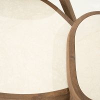 Fred salontafel organisch groot - naturel/marmer