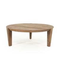 Eleonora Davina salontafel rond ø80 cm - naturel