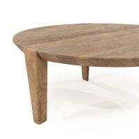 Eleonora Davina salontafel rond ø80 cm - naturel