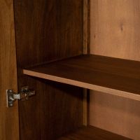 King wandkast hout - naturel