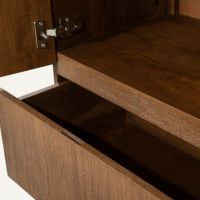 King wandkast hout - naturel