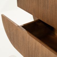 King wandkast hout - naturel