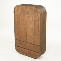 King wandkast hout - naturel