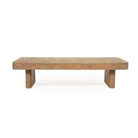 Edward salontafel mangohout - bruin