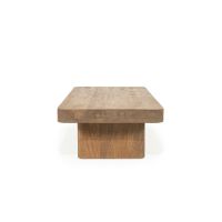 Edward salontafel mangohout - bruin
