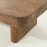 Edward salontafel mangohout - bruin