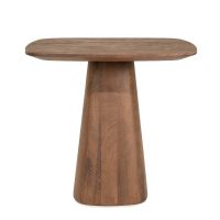 Aron eettafel 80x80 cm - bruin