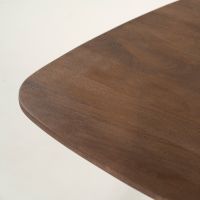Aron eettafel 80x80 cm - bruin