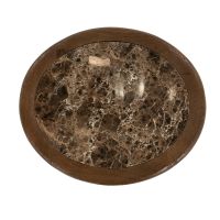 Vito bijzettafel 43x37x55 cm - bruin