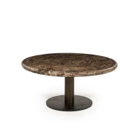 Luigi salontafel ø75 cm - bruin