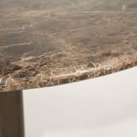 Luigi eettafel ø127 cm - bruin