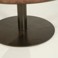 Esila salontafel ø80 cm - bruin