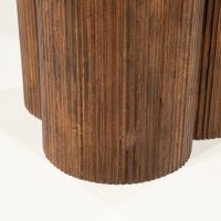 Xannni eettafel rond ø130 cm - bruin