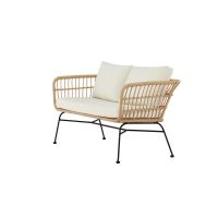 Elias loungebank - 140 cm - naturel