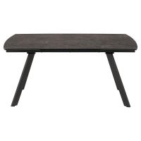 Nøra Lara uitschuiftafel 160/240x97x75 cm - zwart