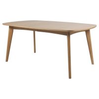 Nøra Rayford rechthoekige eettafel 200x100x75.5 cm | geolied eikenfineer - naturel