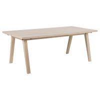 Nøra Vincent rechthoekige uitschuiftafel 200x95x74.6 cm | eikenfineer