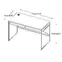 Jonah bureau 60x120 cm