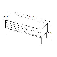 Alec tv-meubel 120 cm