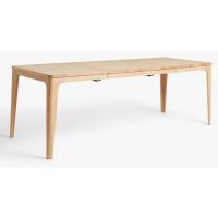 Rune uitschuifbare eettafel - 90x160-210 cm - eikenhout - naturel