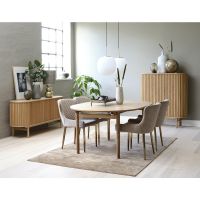 Leif eiken kabinet - 110 cm - naturel