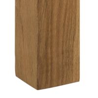 Nøra Alice rechthoekige uitschuiftafel 45/90x100x75 cm | geolied eikenhout - naturel