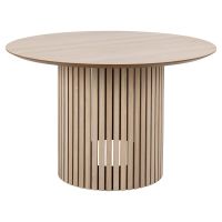 Nøra Erin ronde eettafel Ø120x75 cm | geolied eiken - naturel