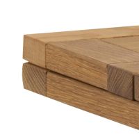 Nøra Alice rechthoekige uitschuiftafel 45/90x100x75 cm | geolied eikenhout - naturel