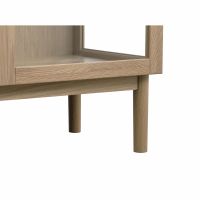 Nordic Home Alrik eiken vitrinekast - 140 cm - naturel