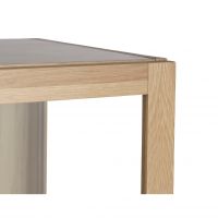 Nordic Home Alrik eiken vitrinekast - 190 cm - naturel