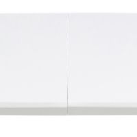 Nøra Rebekah ovale uitschuiftafel 170/270x100x74 cm | rubberhout wit | wit PU-gelakt MDF