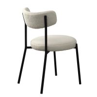 Frej eetkamerstoel - teddy - wit