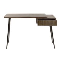 Fraaai Marino sidetable - 120 cm - acaciahout - bruin