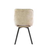 Lombardi draaibare eetkamerstoel - zand