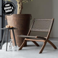 Klapstoel Lois Ruit Hout