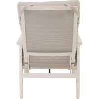 Ohio loungestoel - creme