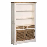 Amanda boekenkast - 120 cm - wit