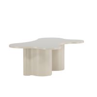 Svea Kensuke organische salontafel - 120 x 80 cm - beige
