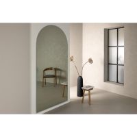 Svea Fabiola gebogen spiegel met ledverlichting - 100 x 210 cm