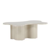 Svea Kensuke organische salontafel - 120 x 80 cm - beige