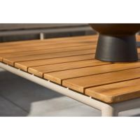 Jamal loungeset  - hoekbank en tafel - beige/zand