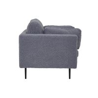 Svea Kiva fauteuil - teddy - donkergrijs